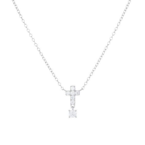 Collana Amen Donna Croci in Argento Zircone CLPCBBZ - CLPCBBZ